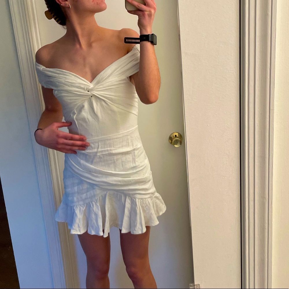 Cutest little white summer dress